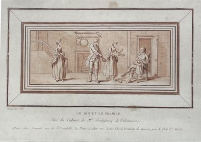 GRAVELOT Hubert François d'après et JANINET...