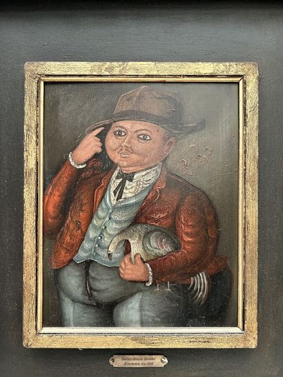 SAINT LOUIS BLAIZE 1945 - 1993
Portrait d'homme...