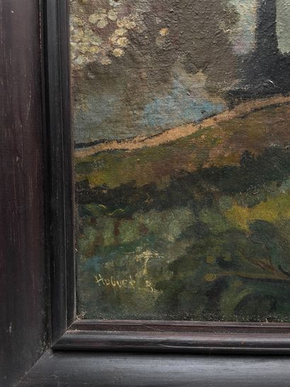ÉCOLE FRANCAISE du XXe siècle 
Maison au...