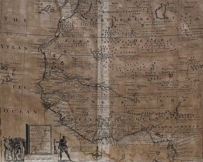 Carte du Negroland
Edition 1747 de Emmanuel...