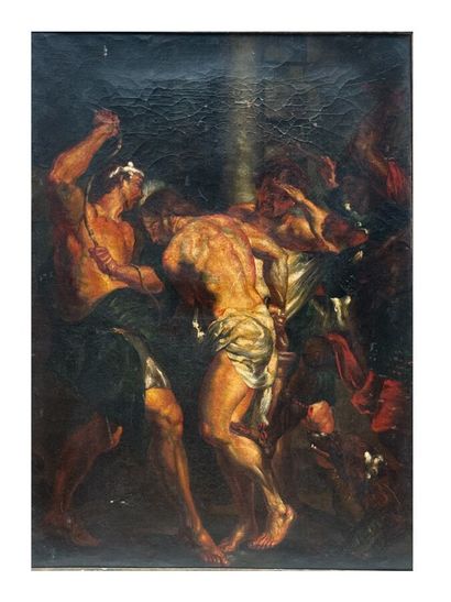 ECOLE FRANCAISE du XIXe siècle d'après Rubens
La...