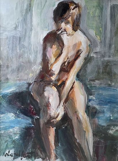 WOULFART Marius (1905 - 1991)
Jeune femme...