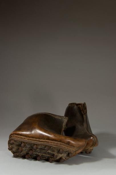 Paire de bottines - Région sino-tibétaine
Cuir...