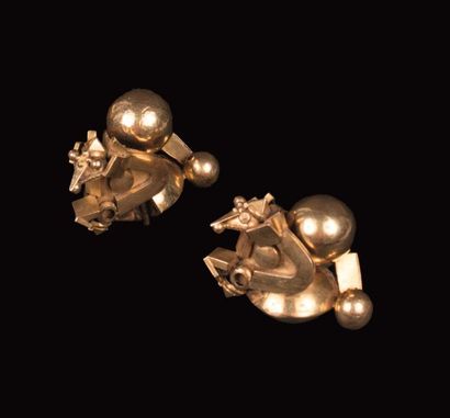 Paire de boucles d'oreilles 