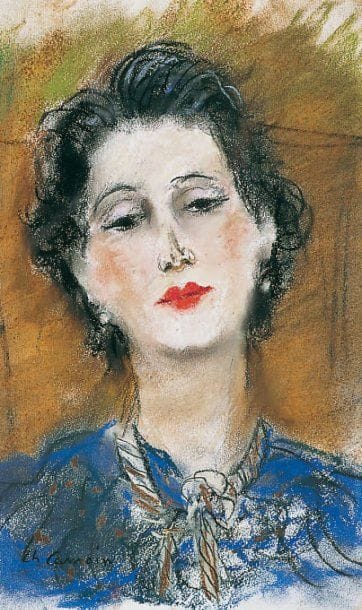 Charles CAMOIN - 1879-1965
PORTRAIT DE MADAME...
