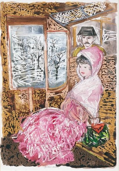 Émile GRAU-SALA - 1911-1975
LA JEUNE FILLE...