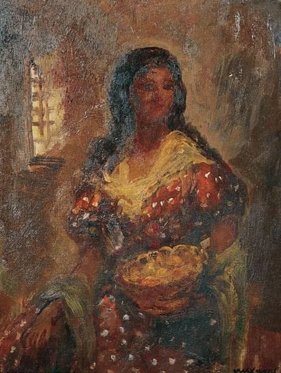 Pedro CREIXAMS - 1893-1965
LA JEUNE GITANE...