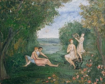 Pierre LAPRADE - 1875-1931
LES BAIGNEUSES...