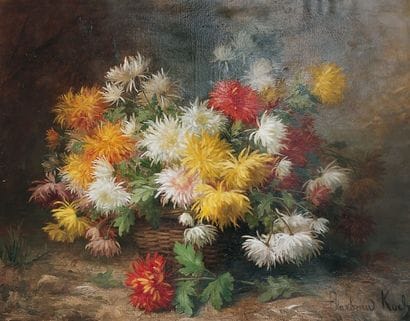 Marthe BARBAUD-KOCK - 1862-1928
GRANDE CORBEILLE...