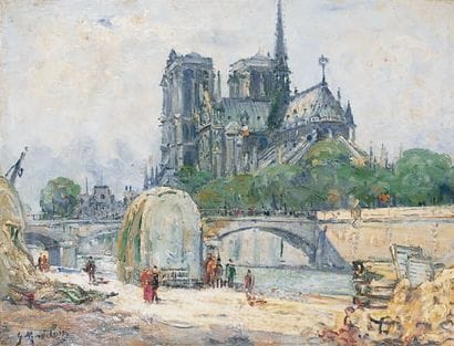 Gustave MADELAIN - 1867-1944
PARIS, NOTRE-DAME...
