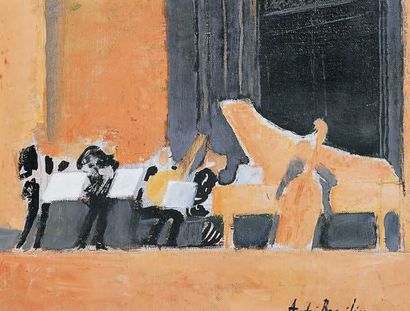 André BRASILIER, né en 1929
CONCERT DE MUSIQUE...