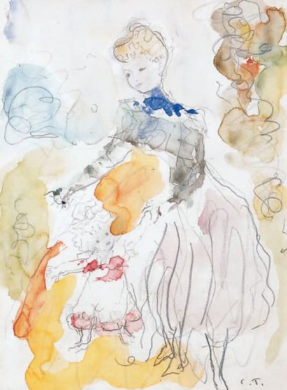 Constantin TERECHKOVITCH - 1902-1978
FEMME...