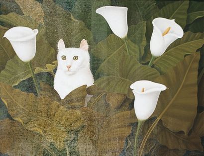 Jean-Jacques GIRAUD, né en 1944
PETIT CHAT...