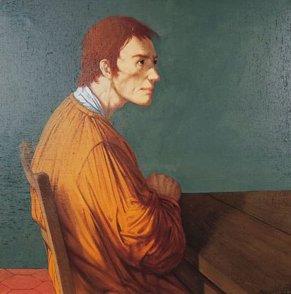 Michel CIRY, né en 1919
EMMAÜS, 1983 Huile...