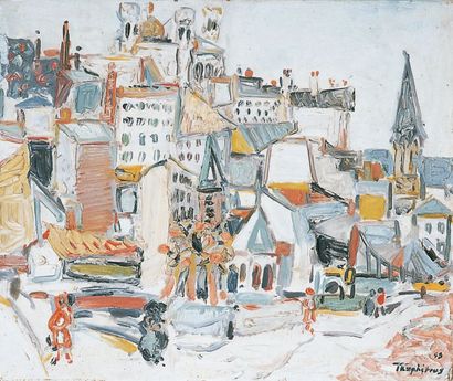 Jacques TRUPHÉMUS, né en 1922
LYON, LA COLLINE...