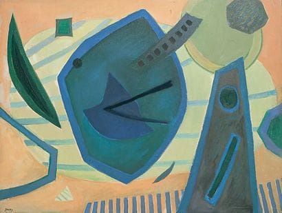 Henri GOETZ - 1909-1989
COMPOSITION SUR FOND...