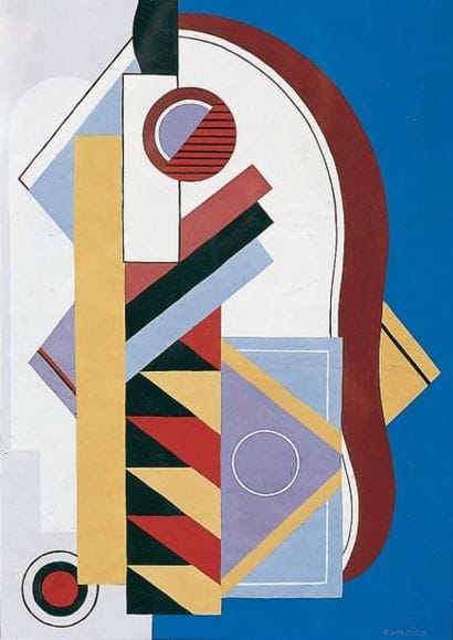 Georges VALMIER - 1885-1937
COMPOSITION Gouache...