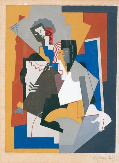 Albert GLEIZES - 1881-1953
LE COUPLE,1920...