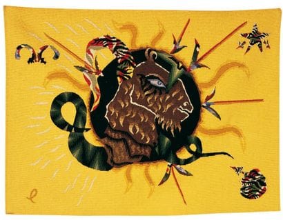 Jean LURÇAT - 1892-1966
LE TAUREAU Tapisserie...