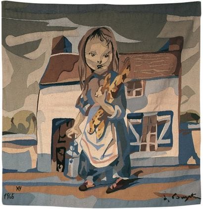 Léonard FOUJITA - 1886-1968
PETITE FILLE...