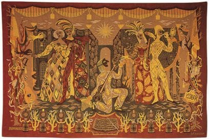 MANDAROUX
CARNAVAL Tapisserie d'Aubusson...