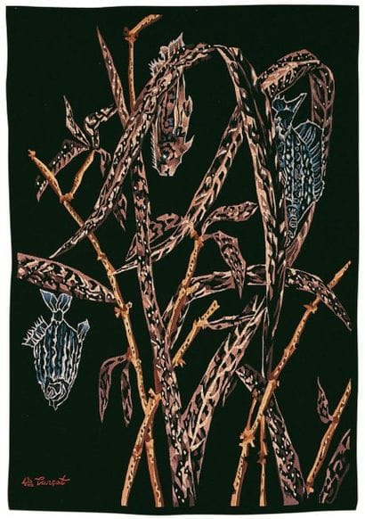 Jean LURÇAT - 1892-1966
CHINE NOIRE Tapisserie...
