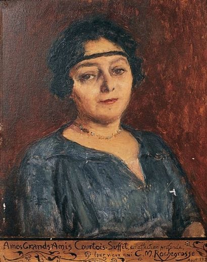 Georges-Antoine ROCHEGROSSE - 1859-1938
PORTRAIT...
