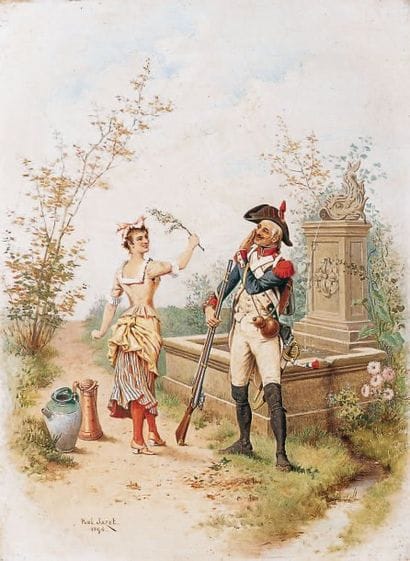 Paul JAZET, né en 1848
MILITAIRE ET JEUNE...