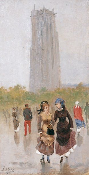Léonie LEBAS
PARIS, LA TOUR SAINT-JACQUES...