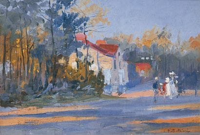 Lionello BALESTRIERI - 1872-1958
PROMENADE...