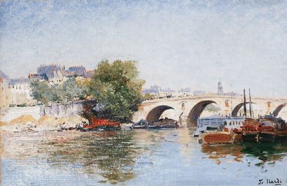 François NARDI - 1861-1936
PARIS, LA SEINE...