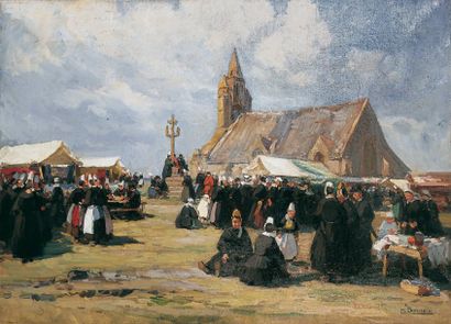 Henri BARNOIN - 1882-1935
KERMESSE PRÈS DE...