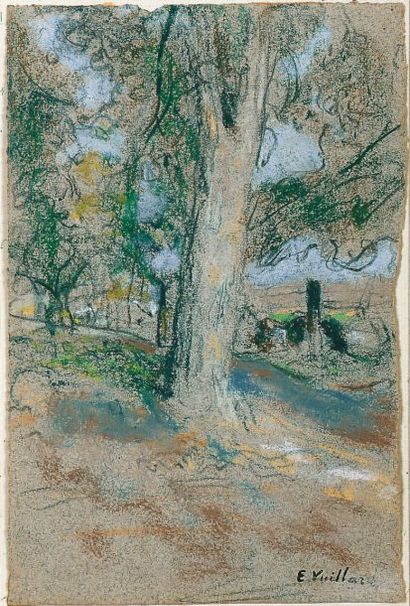 Edouard VUILLARD - 1868-1940
LE GRAND CHÊNE,...