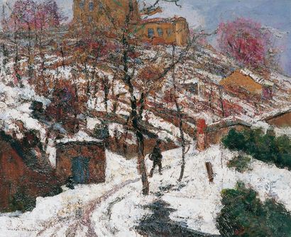 Victor CHARRETON - 1864-1936
CÔTEAUX DE VIGNE...