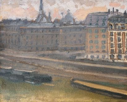 Albert MARQUET - 1875-1947
PARIS, LA SEINE...