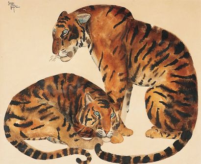 Georges-Lucien GUYOT - 1885-1973
LES DEUX...