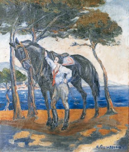 Albert BOUSSION, né à Marseille au XXe siècle
CAVALIÈRE...