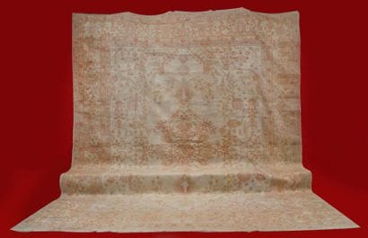 Important et ancien tapis SMYRNE fin XIXème...