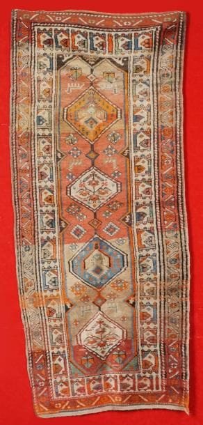 Tapis Kurde CAUCASIEN de la fin du XIXème...