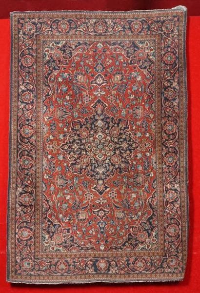 Fin tapis KACHAN AROUN des années 1940 à...