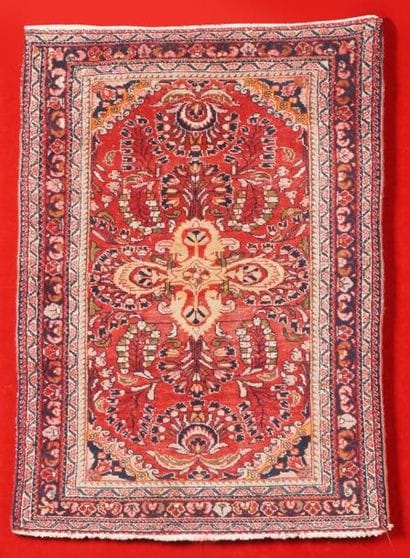 Tapis LILIAN (Iran) des années 1970 à ramages...