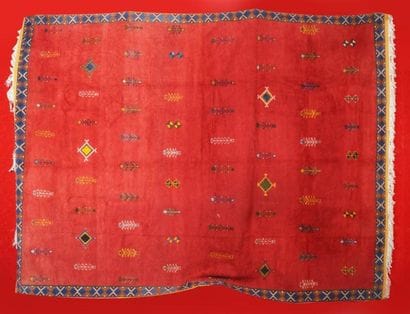 Important tapis de RABAT (Maroc) vers 1960...