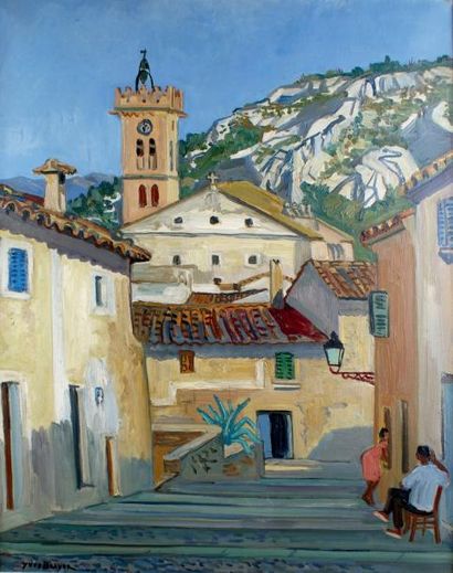 Yves BRAYER - 1907-1990
MAJORQUE, L'ÉGLISE...
