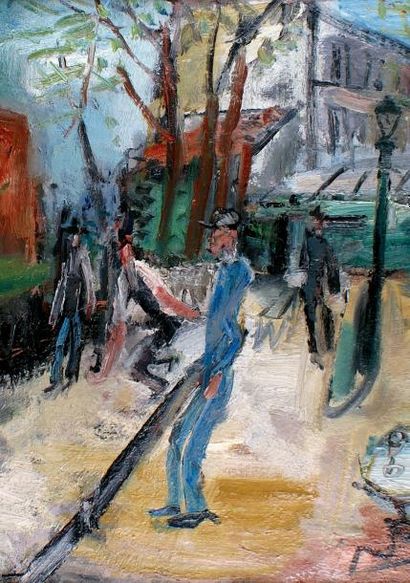GEN-PAUL - 1895-1975
PARIS, LES JOUEURS DE...