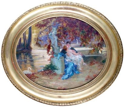 ARTHUR-MIDY - 1887-1944
AMOUREUX DANS UN...