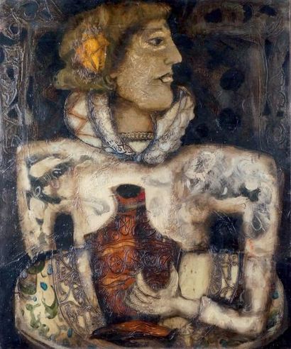 James COIGNARD - 1925-2008
FEMME AU VASE...