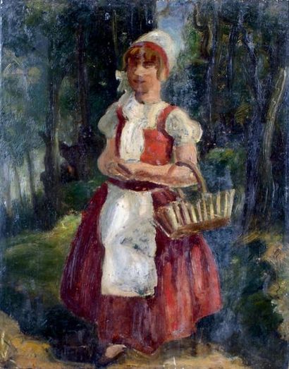 Yves ALIX - 1890-1962
PORTRAIT D'ISABELLE,...