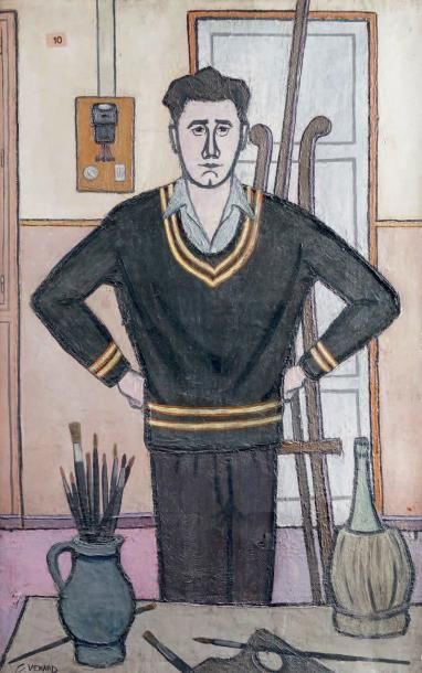 Claude VENARD - 1913-1999
PORTRAIT DU PEINTRE...