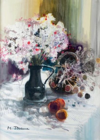Michel JOUENNE, né en 1933
BOUQUET DE FLEURS...