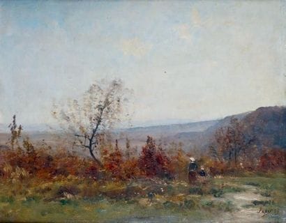 Louis-Aimé JAPY - 1840-1916
MÈRE ET ENFANT...